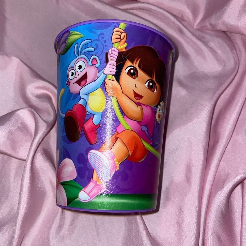 Dora the explorer plastic cup